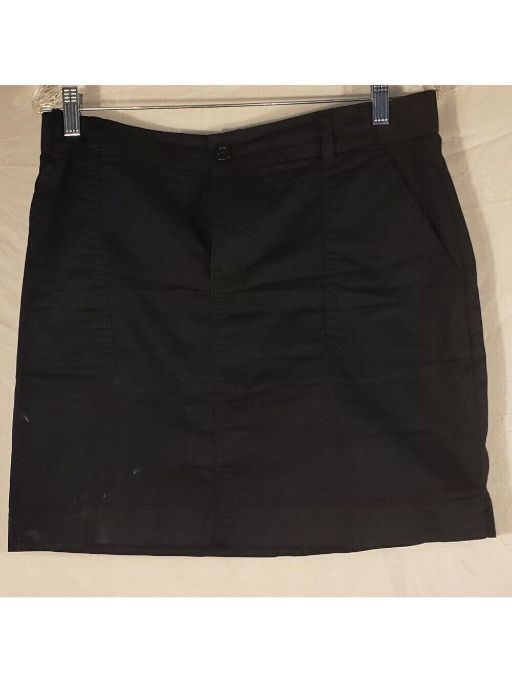 Lee Women's Elastic Waist Black Skort